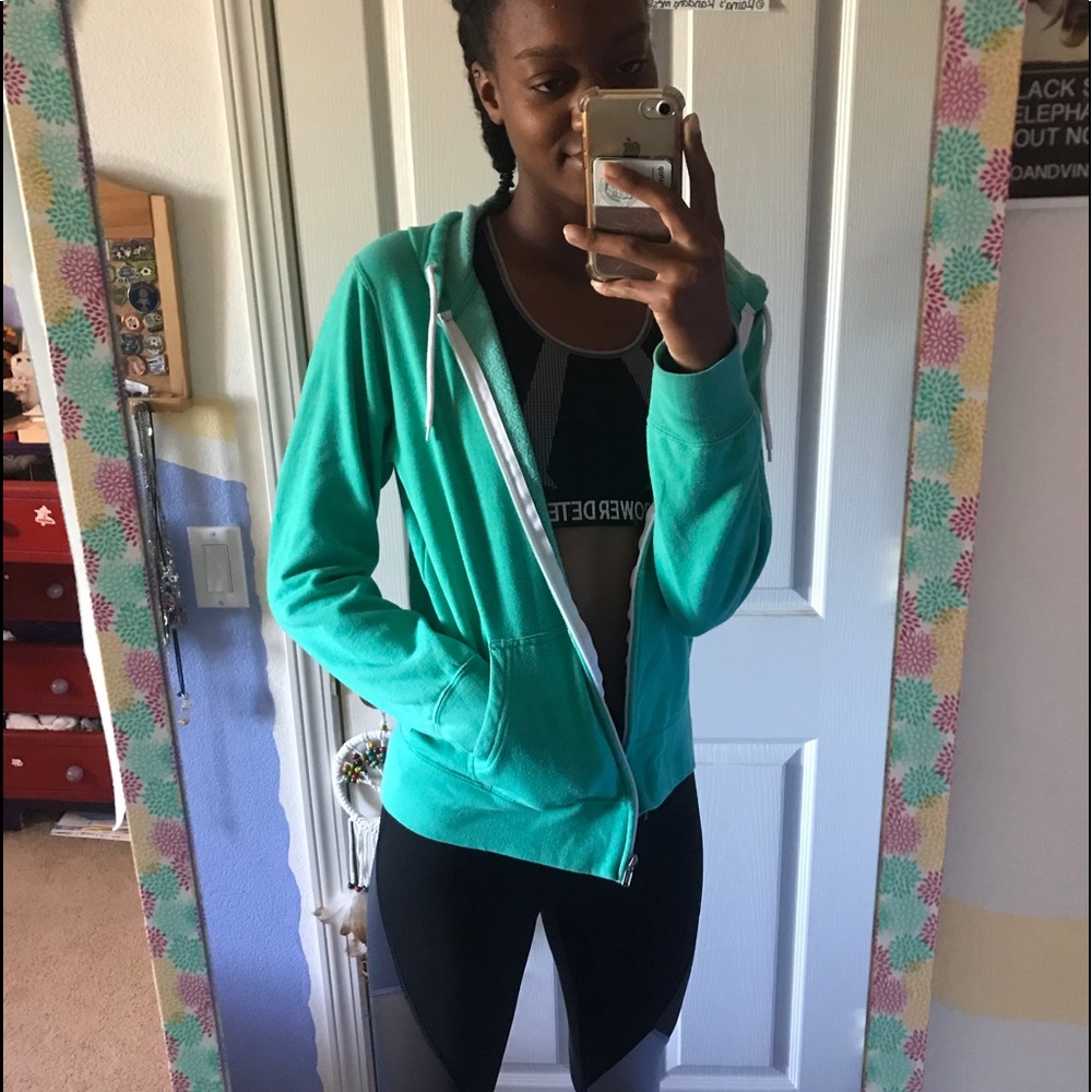 Zip-up hoodie